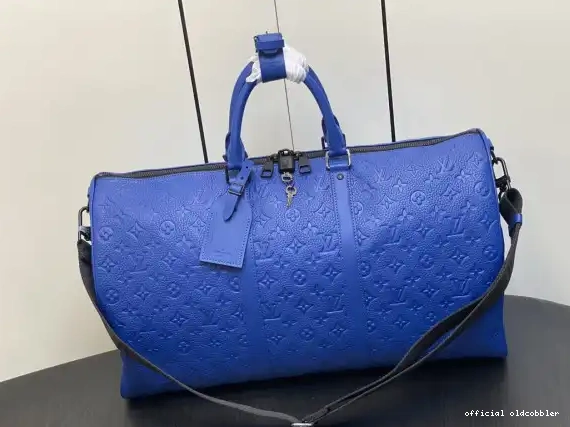 Official oldcobbler VUITTON LOUIS KEEPALL BANDOULIÈRE 50 0604